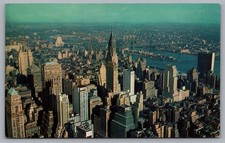 Looking Northeast From Empire State Building Observatory NY Postcard TS-302