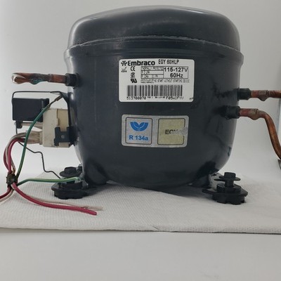 Kenmore W10309988 Embraco EGY60HEP Refrigerator Compressor Tested Good