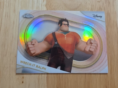 2025 Topps Chrome Disney WRECK-IT RALPH Refractor #65 Card SP