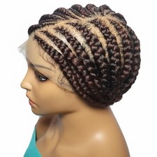 Braided Wig. Large Cornrow Braids. Full Lace With Baby Hair