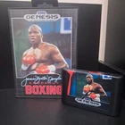 James "Buster" Douglas Knockout Boxing Sega Genesis In Original Box Clean Tested