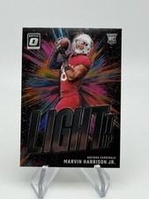2024 Optic - Marvin Harrison Jr. Light It Up #4 RC Cardinals Budget Color Blast
