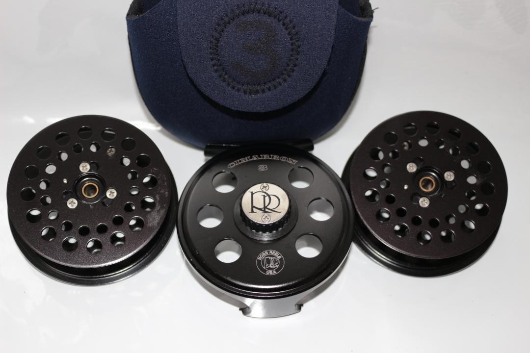 ロス Ross シマロン 3 ブラック 5-7番 米国製 替えスプール&ケース付 Ross