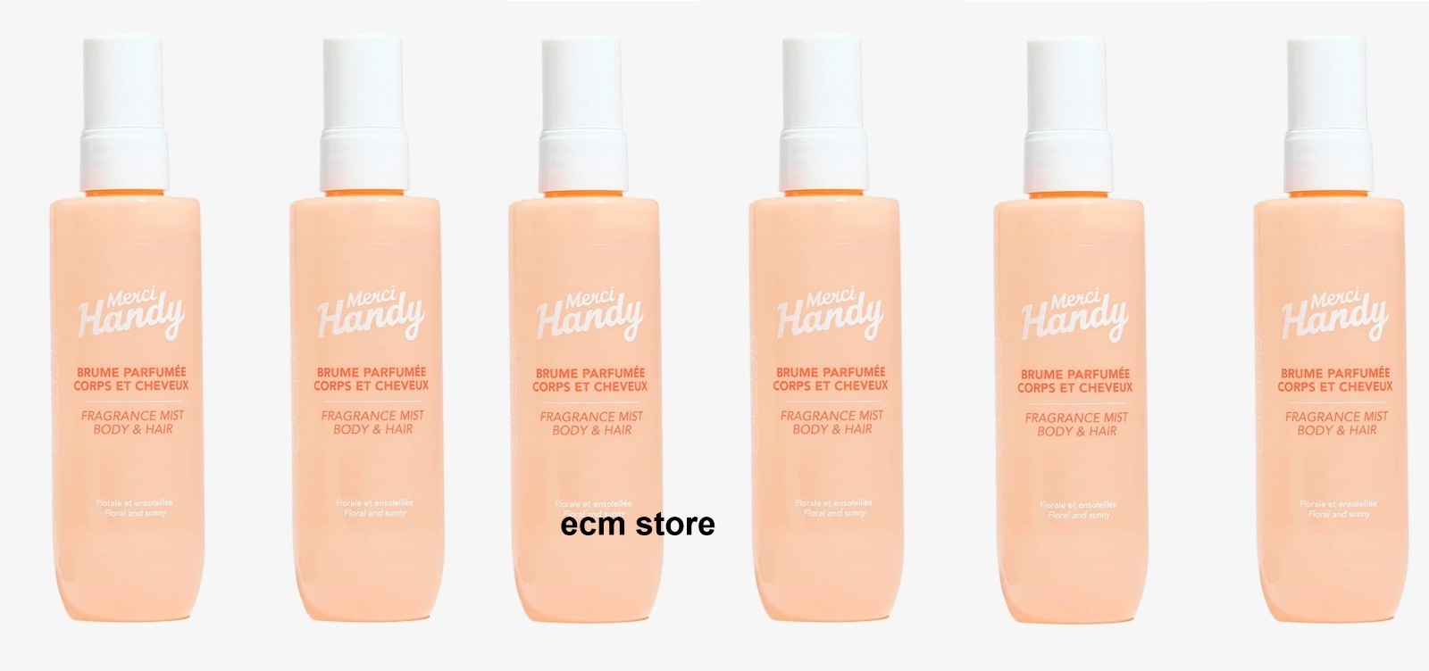 Merci Handy brume hydratante cheveux et corps pour calmer la peau sèche