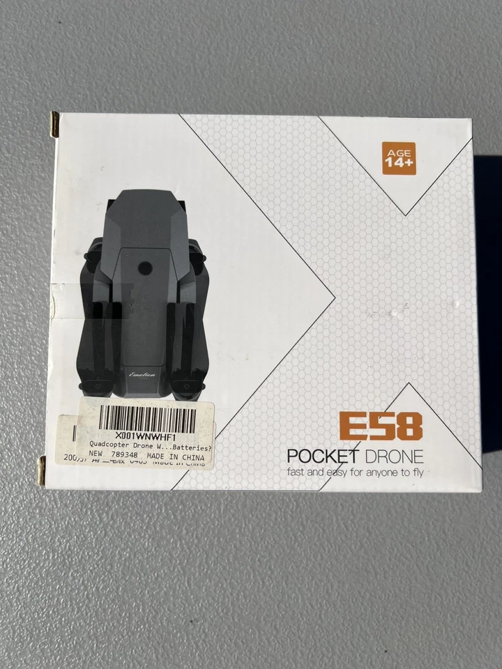 Eachine E58 Pocket Drone Quadcopter 720p Camera + 3 Rechargable LiPo Batteries - Image 2 of 4