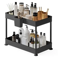 STORAGEBUD 2-TIER UNDER SINK ORGANIZER COURTIERT SB-USO-T1-BLK - BLACK