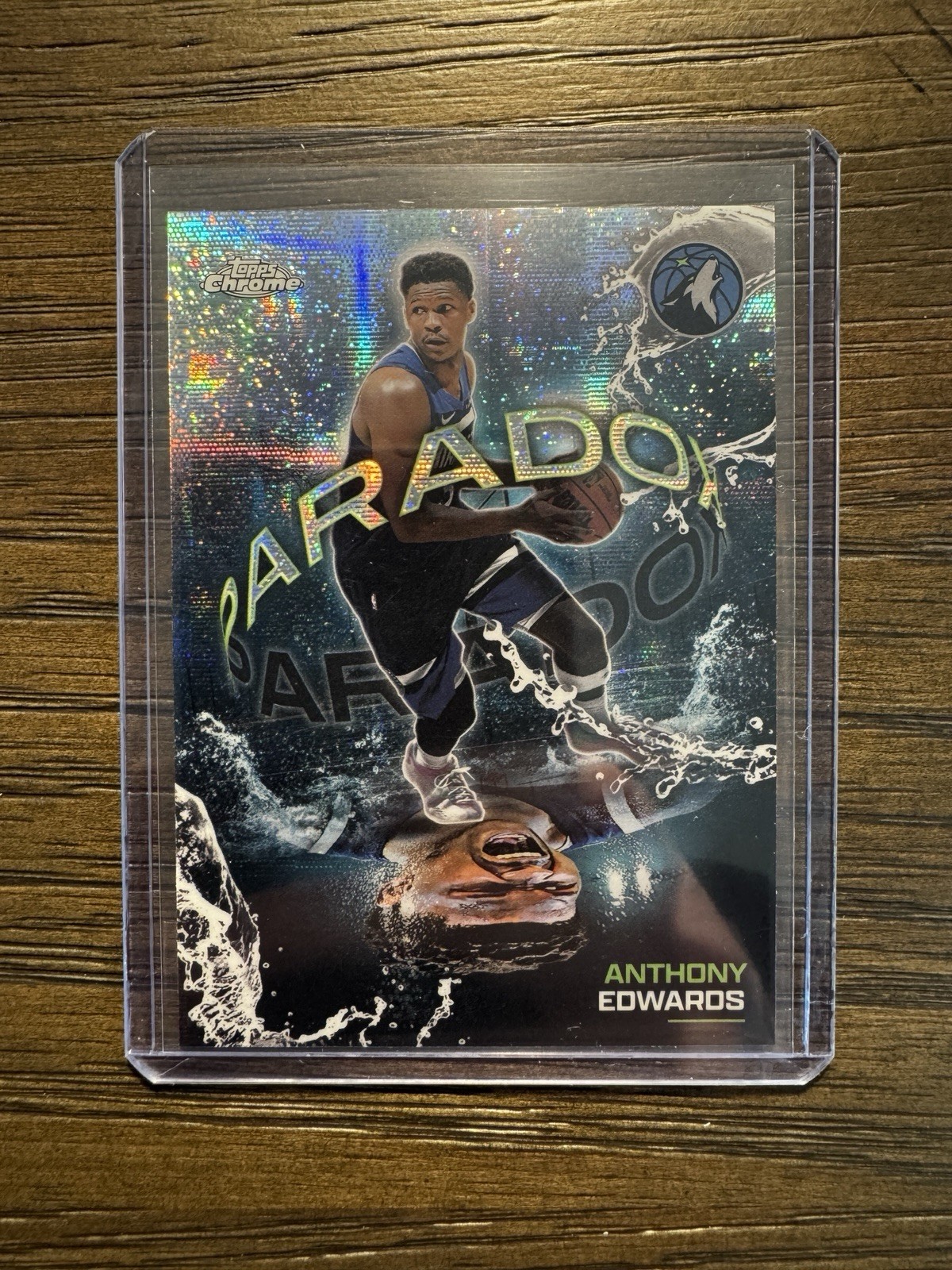 Anthony Edwards 2025-26 Topps Chrome Paradox #PX-2 SSP Case Hit