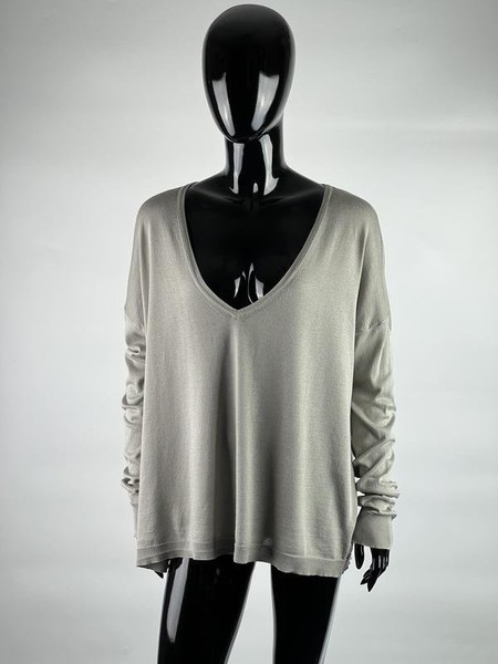 Women Dries Van Noten Sweater Beige Cotton 34 / XS