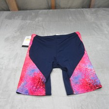 Nike Trunks Shorts Mens 38 Blue HydraStrong Swim Jammer Drawstring USA 60 NEW