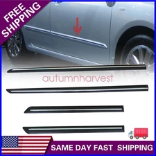 Door Body Side Molding Trim Unpainted For Toyota Corolla Altis 2009 2010-2020