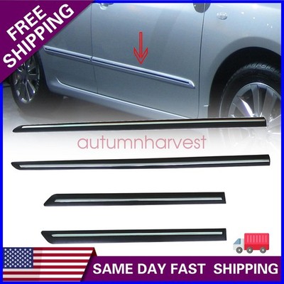 Fit for Toyota Corolla Altis 2009-2022 door body side molding trim- unpainted