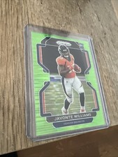 2021 Panini Prizm - Rookie Javonte Williams #345 Green Prizm (RC)