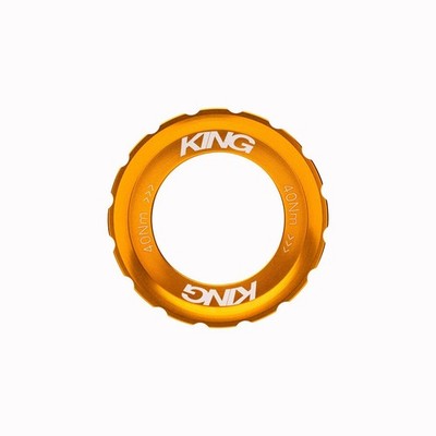 Chris King Centerlock Lockring, External Spline, gold