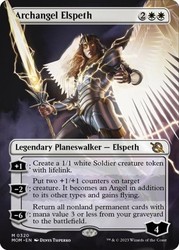 Archangel Elspeth (Borderless) - March of the Machine