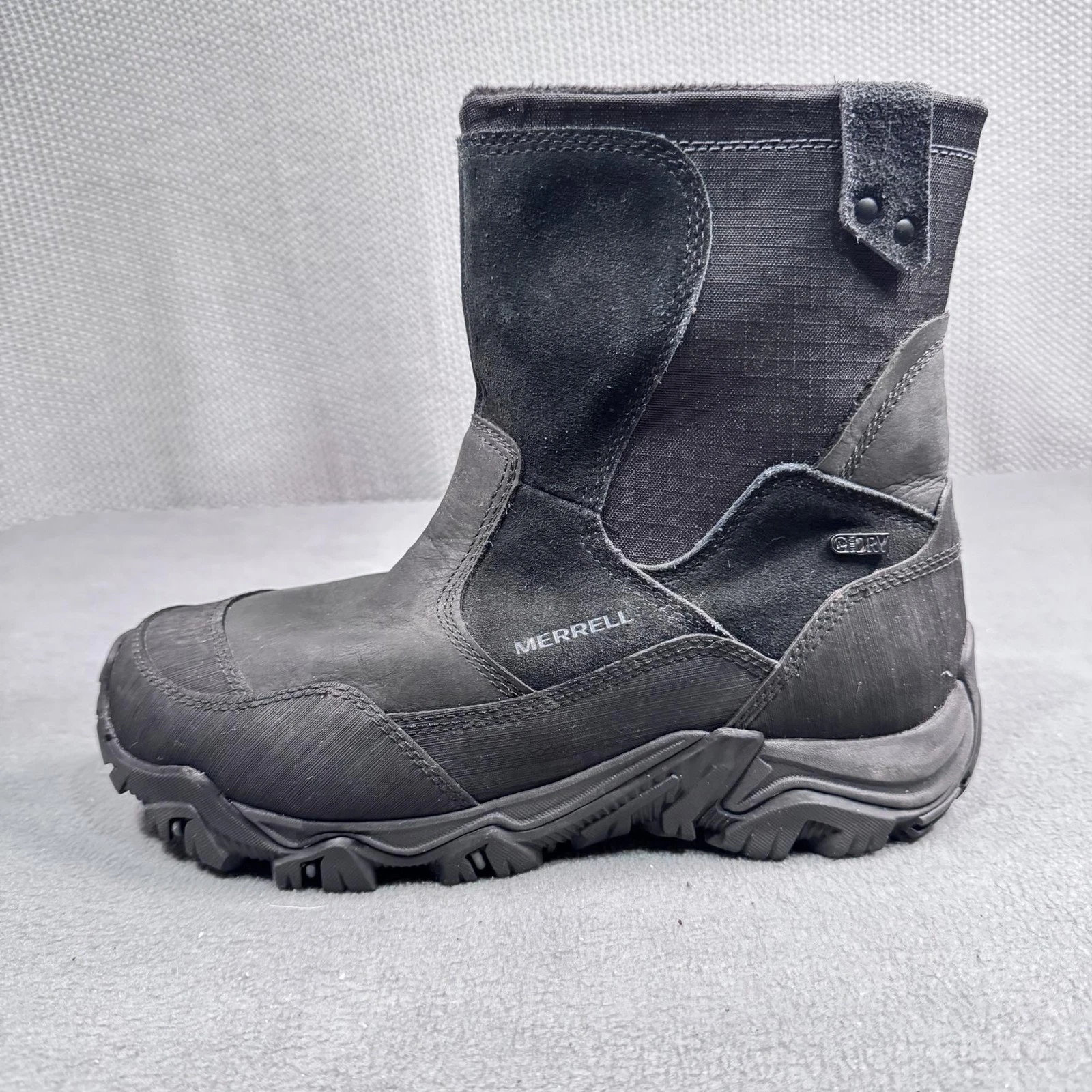 Merrell Boots Mens Size 8 Black Leather Waterproof Insulated Snow Winter J23427
Opens in a new windo