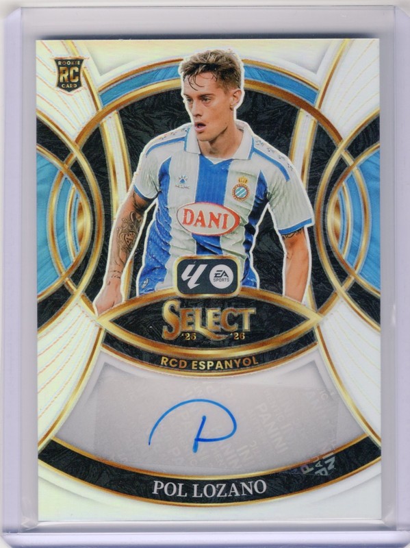 2025-26 Select La Liga Pol Lozano Auto RC RCD Espanyol #S-PL
