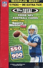 2006 Topps Total Football Blaster Box - NEW Sealed