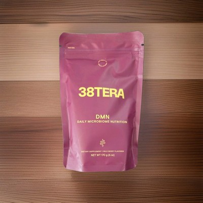 38TERA DMN Daily Microbiome Nutrition Powder Wild Berry 6oz Vegan Gluten-Free