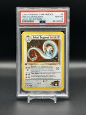 Pokémon 1st Edition Gym Heroes Erika’s Dragonair Holo #4! on eBay