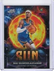 2025 Topps Cosmic Chrome Shai Gilgeous-Alexander Sun (RAW)