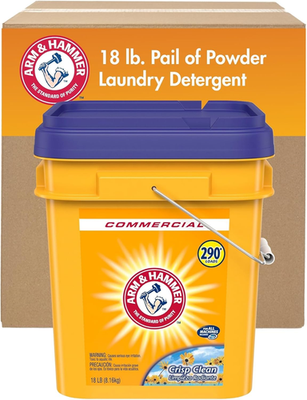 #ad Professional Powder Laundry Detergent Crisp Clean 18Lb Pail Pack of 1 290 $44.22