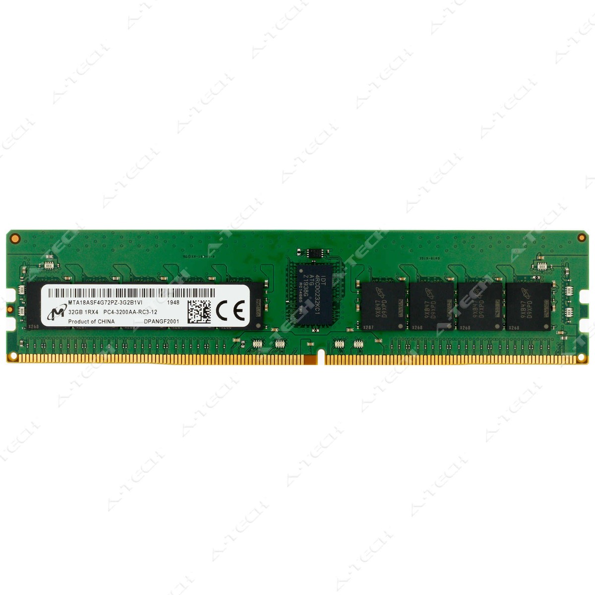 Ddr4 2933 Mta18asf4g72pz Micron MTA18ASF4G72PZ-3G2R 32GB DDR4