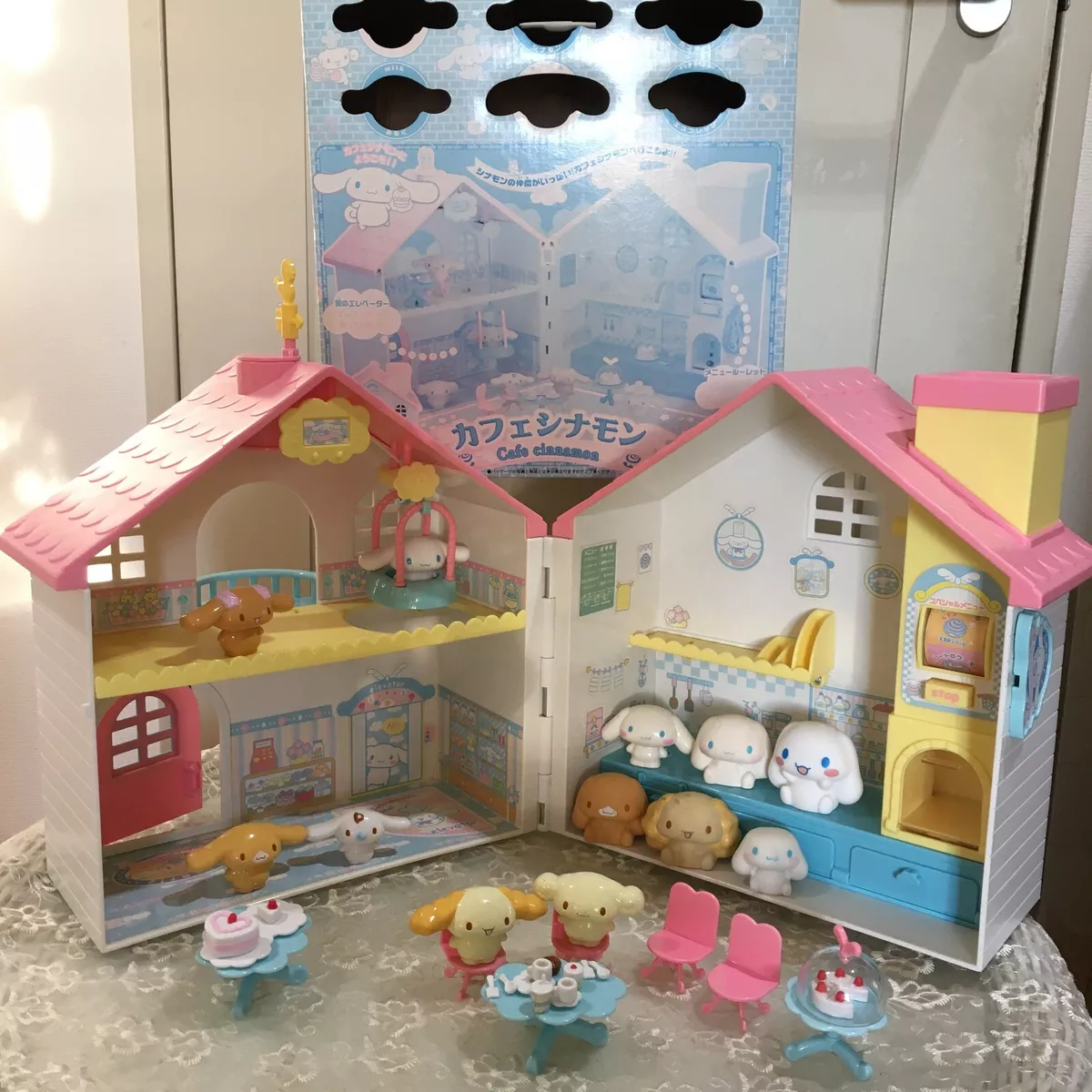 Bandai Sanrio Cinnamoroll Cinnamon Cafe Doll House Dollhouse