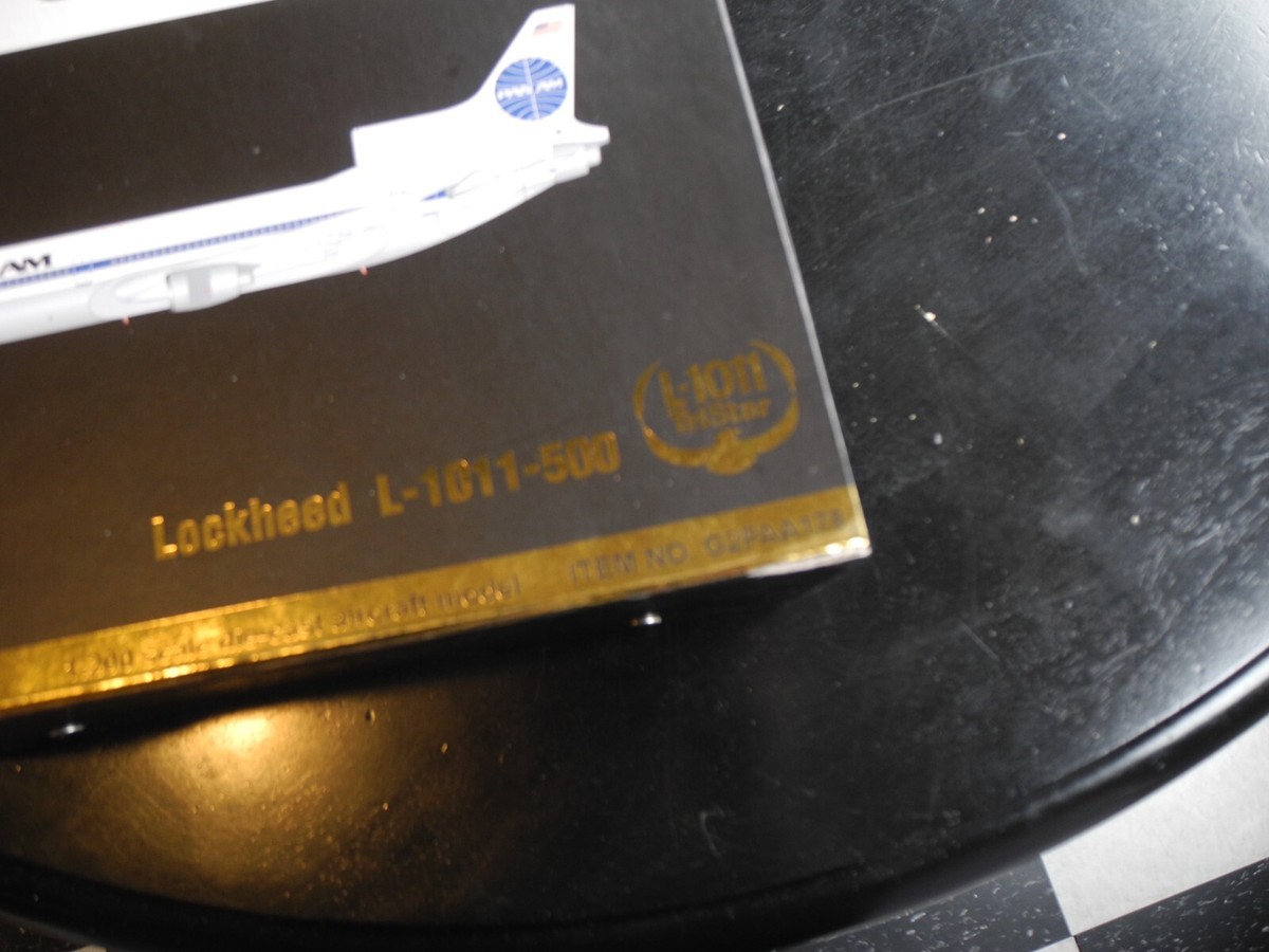 Very RARE Gemini Jets Lockheed L-1011 PAN AM 2010 Version