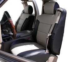 Chevy Silverado 2003-2006 Blackgrey Vinyl Custom Made Front Seat 2arm Cover