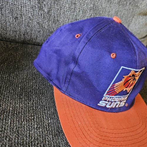 Vintage 90’s NBA Phoenix Suns SnapBack 2 Tone Hat Logo 7 Competitor - Picture 7 of 7