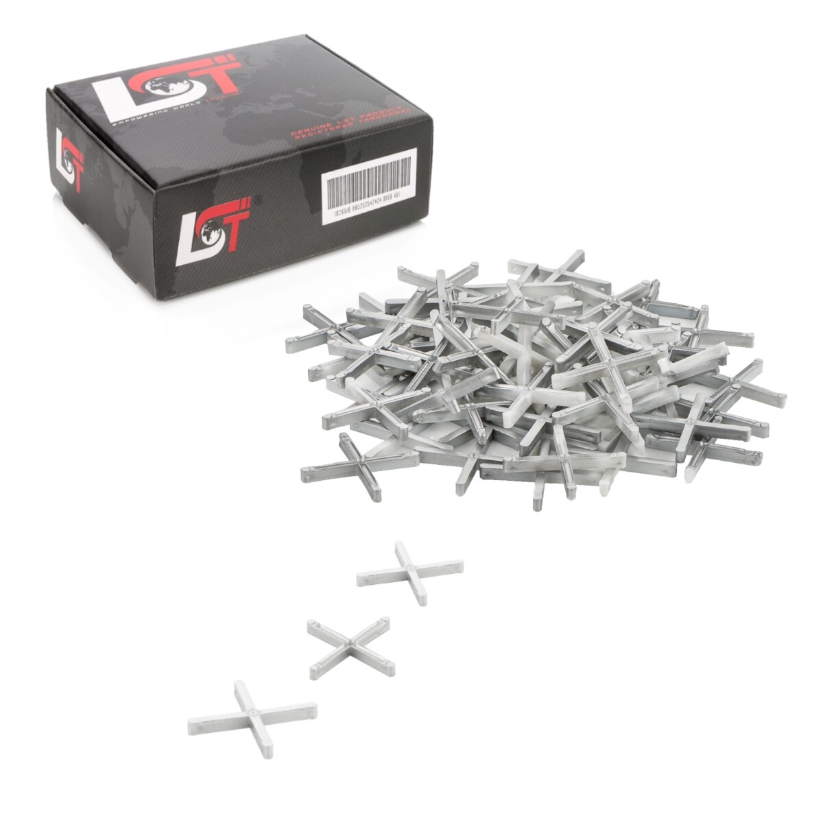 100x Tile Crosses Joint Crosses 2 MM Plastic Spacers