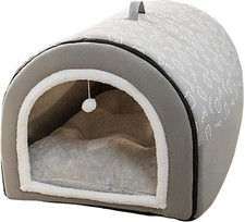 Cave Pup - Detachable 2 in 1 Winter Warm Dog Cave Bed House