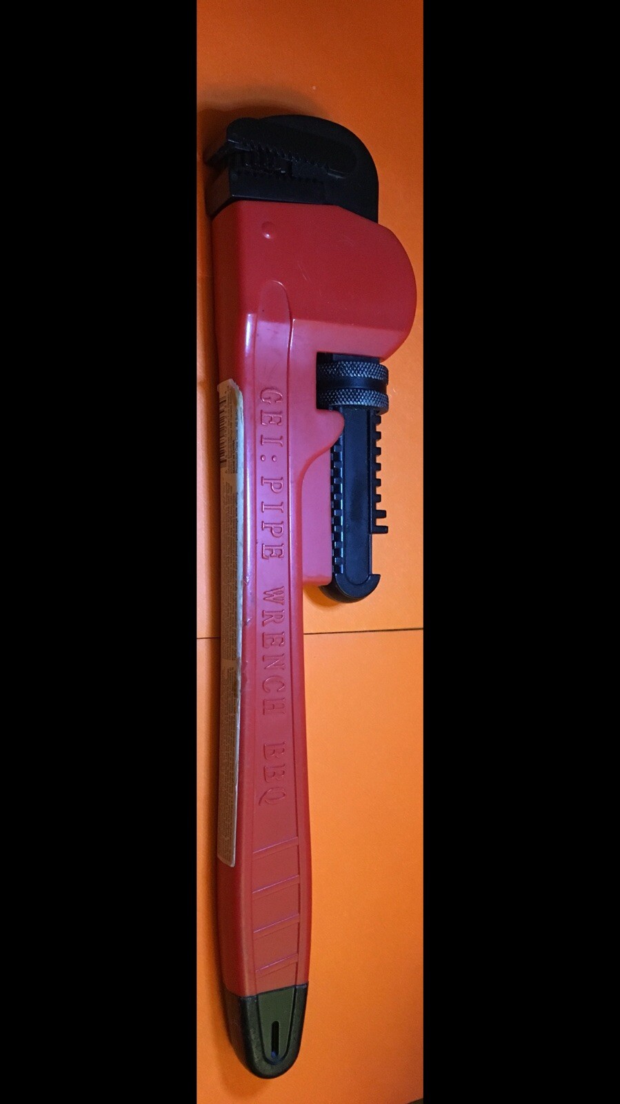 Lighter: Gei: Pipe Wrench BBQ/ With Lighter-refill/ Butane