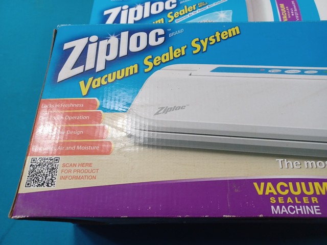 ziploc vacuum sealer not vacuuming