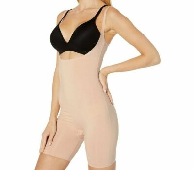 Wacoal Beyond Naked Shaper Sand Nude M 12 Own BH Control Thigh Shapewear