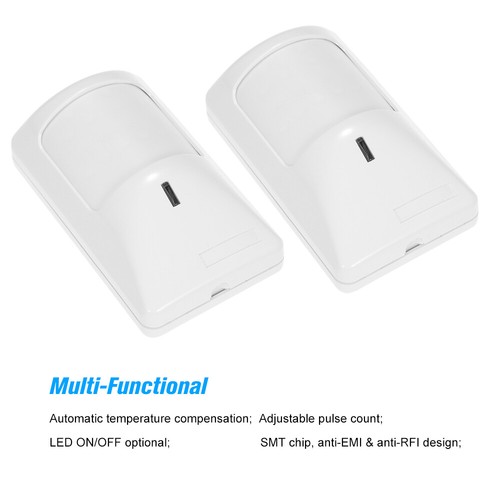 Anti-Pet PIR Motion Sensor Wired Alarm Dual Infrared Detector Pet Immune Q5K7 - Picture 3 of 12