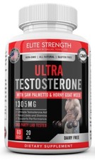 Natural Testosterone Booster 60 Increase Energy Improve Muscle Strength Growth