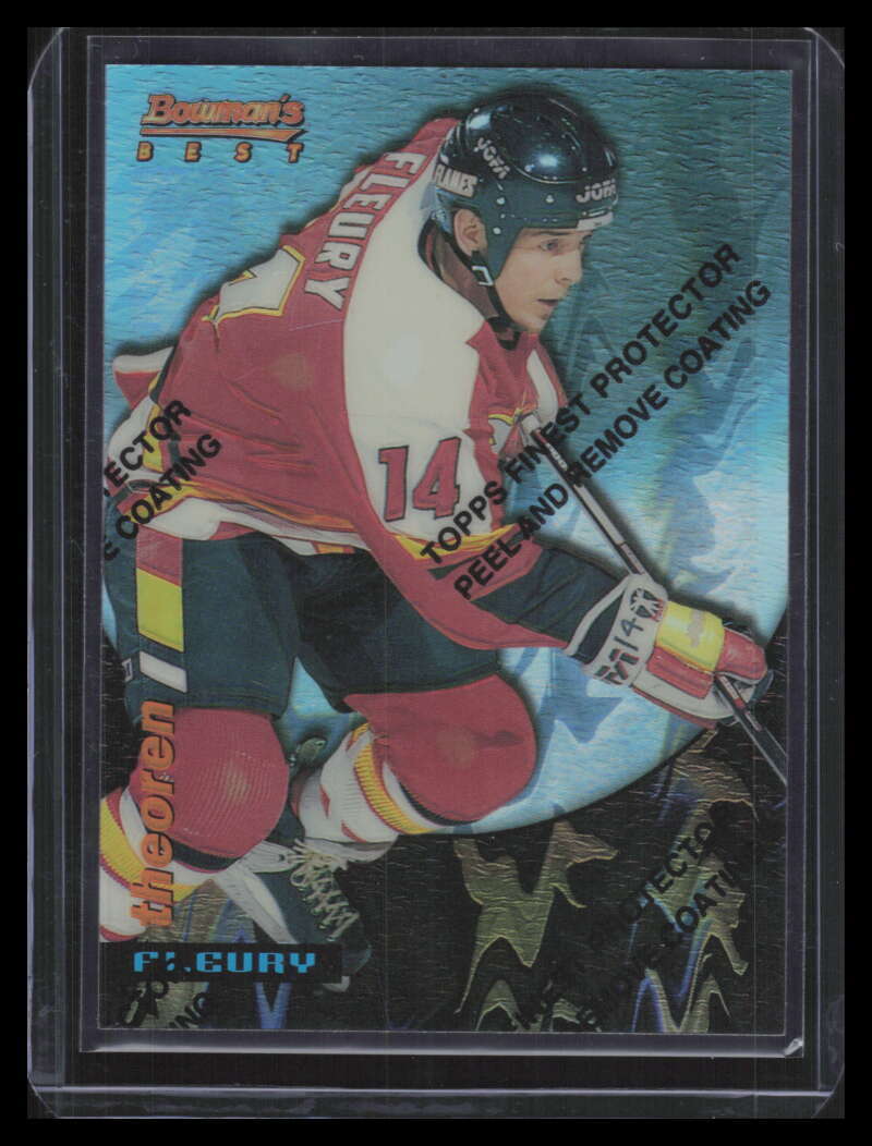 1994-95 Finest Bowman's Best Refractor b4 Theoren Theo Fleury