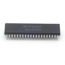 Motorola MC6802P 6802 8BIT MPU with Clock RAM x 10PCS