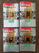 LOT 4 VTG WINKIE Electronic Jewelry Computer Friend Chip Pin 1984 Xtronx RARE