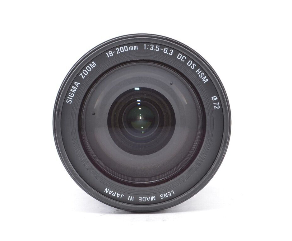 Top Mint】SIGMA DC 18-200mm f/3.5-6.3 HSM for NIKON F Top Mint】SIGMA DC 18-200mm f/3.5-6.3 HSM for NIKON F