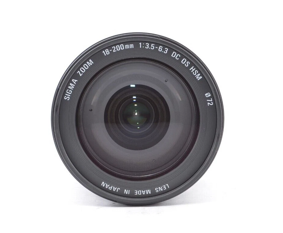 【Top Mint】SIGMA DC 18-200mm f/3.5-6.3 HSM for NIKON F Telephoto From Japan #1321 - Image 3 of 4