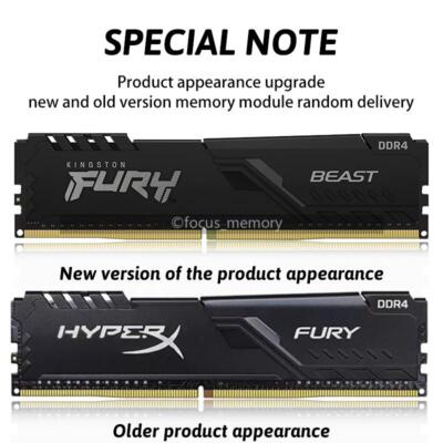 Fury Beast 32GB (2x 16GB) Ram DDR4 3200MHz PC4-25600 288-pin