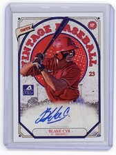 2023 Onyx Vintage Baseball Cards Checklist 25