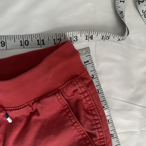Gap Kids Shorts 2XL XXL Red Sweat Casual Spell Out Logo Casual Pockets Gym - Picture 4 of 10