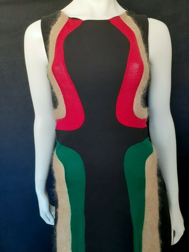 Amaya Arzuaga maille dress Sz 36 5% Licra made in Spain Brand new with tag - 第 2/10 張圖片