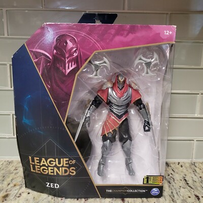 League of Legends 6-Inch Zed Collectible Figure The Champion Collection NEW