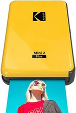 Kodak Mini 2 Plus 2.1x3.4 Portable Wireless HD Photo Printer with 4PASS