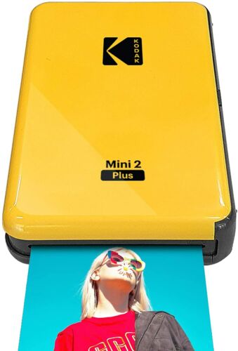 Kodak Mini 2 Plus | 2.1x3.4” Portable Wireless HD Photo Printer with 4PASS - Picture 1 of 6