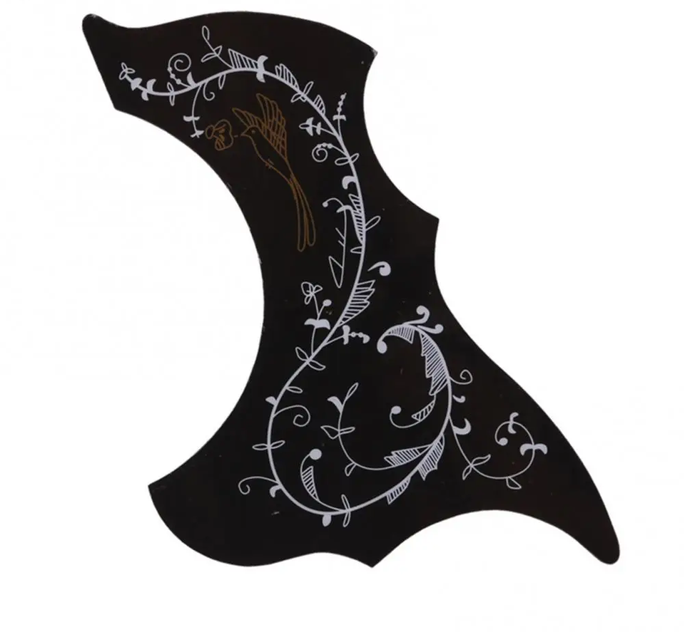 Acoustic Guitar Pickguard Scratchplate - Hummingbird Design - Self ...